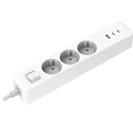 Мережевий фільтр-подовжувач Xiaomi Power Strip, 3 розетки/3USB BHR07UKEU Мережевий фільтр-подовжувач Xiaomi Power Strip, 3 розетки/3USB BHR07UKEU фото товару