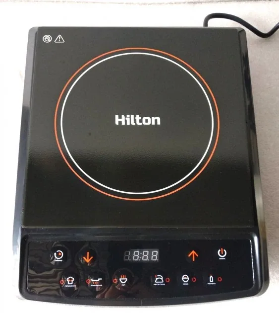 Електроплита індукційна 1-х камф. Hilton HIC-152 Електроплита індукційна 1-х камф. Hilton HIC-152 фото товару