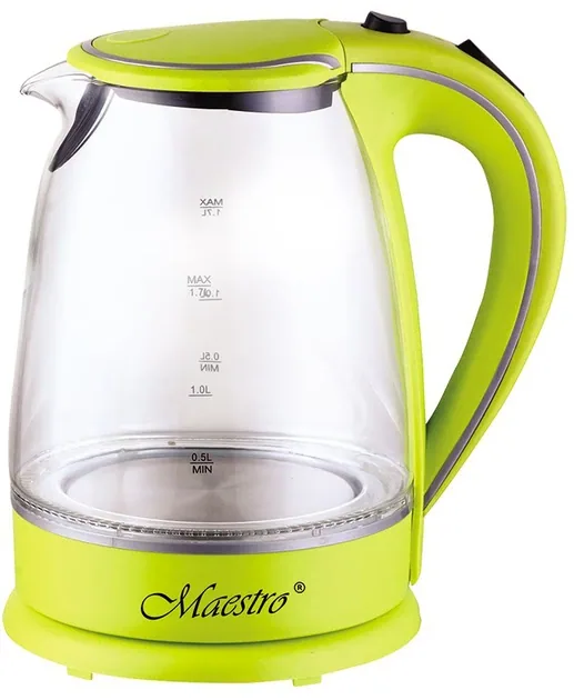 Чайник скло Maestro MR-064-GREEN
