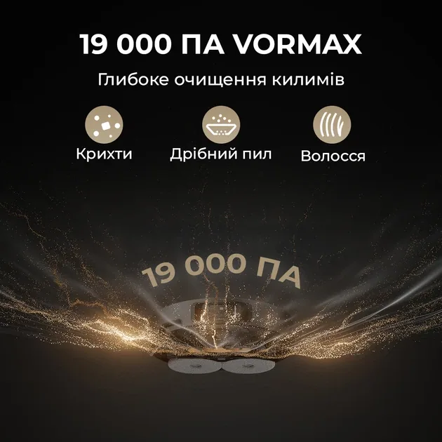Зображення товару Пилосос-робот Dreame L40s Pro Ultra Black RLL74CE 8
