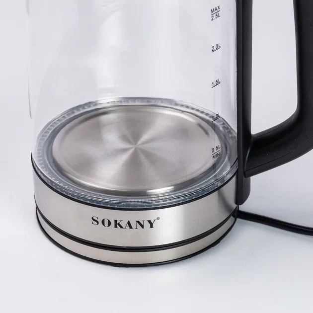 Зображення товару Чайник скло Sokany SK-090134