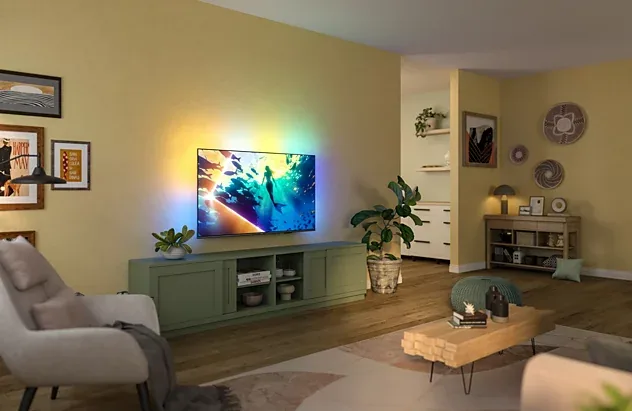 Зображення товару Телевізор Philips діагональ 65" UHD Ambilight 65PUS8010/124