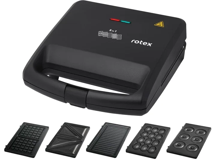 Сендвічниця-мультимейкер 3в1 Rotex RSM225-B