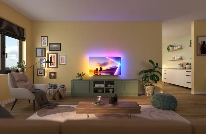 Зображення товару Телевізор Philips діагональ 65" Qled 6