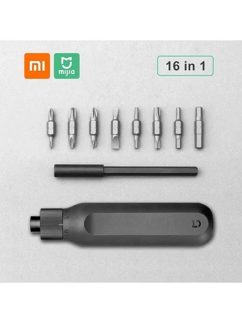 Зображення товару Викрутка реверсивна з насадками Xiaomi MIJIA Ratchet BHR4779GL1