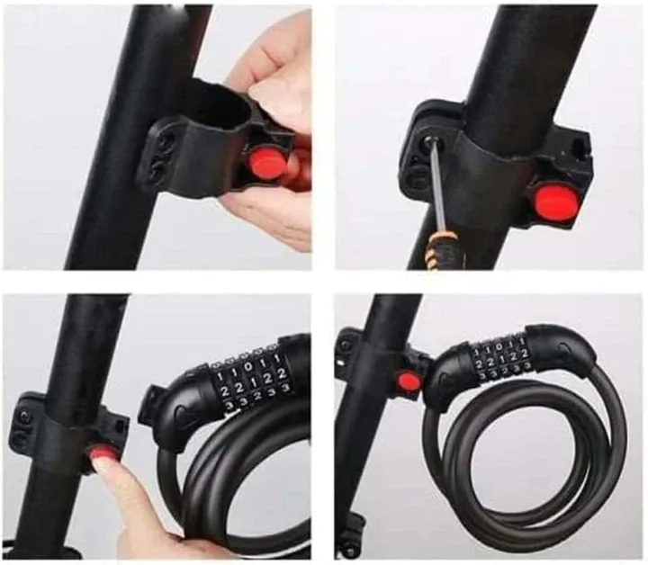 Зображення товару Замок для самоката та велосипеда Xiaomi Electric Scooter Cable BHR6751GL 5