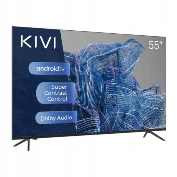Телевізор Kivi діагональ 55", UHD(3280x2160),опер.сист.Android,динаміки 2х10вт. 55U740NB Телевізор Kivi діагональ 55", UHD(3280x2160),опер.сист.Android,динаміки 2х10вт. 55U740NB фото товару