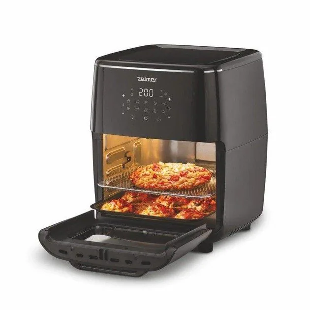Аерофритюрниця Zelmer 1700вт.,12л.,кер.сенсорне,10 автом.програм. ZAF 7120 Аерофритюрниця Zelmer 1700вт.,12л.,кер.сенсорне,10 автом.програм. ZAF 7120 фото товару