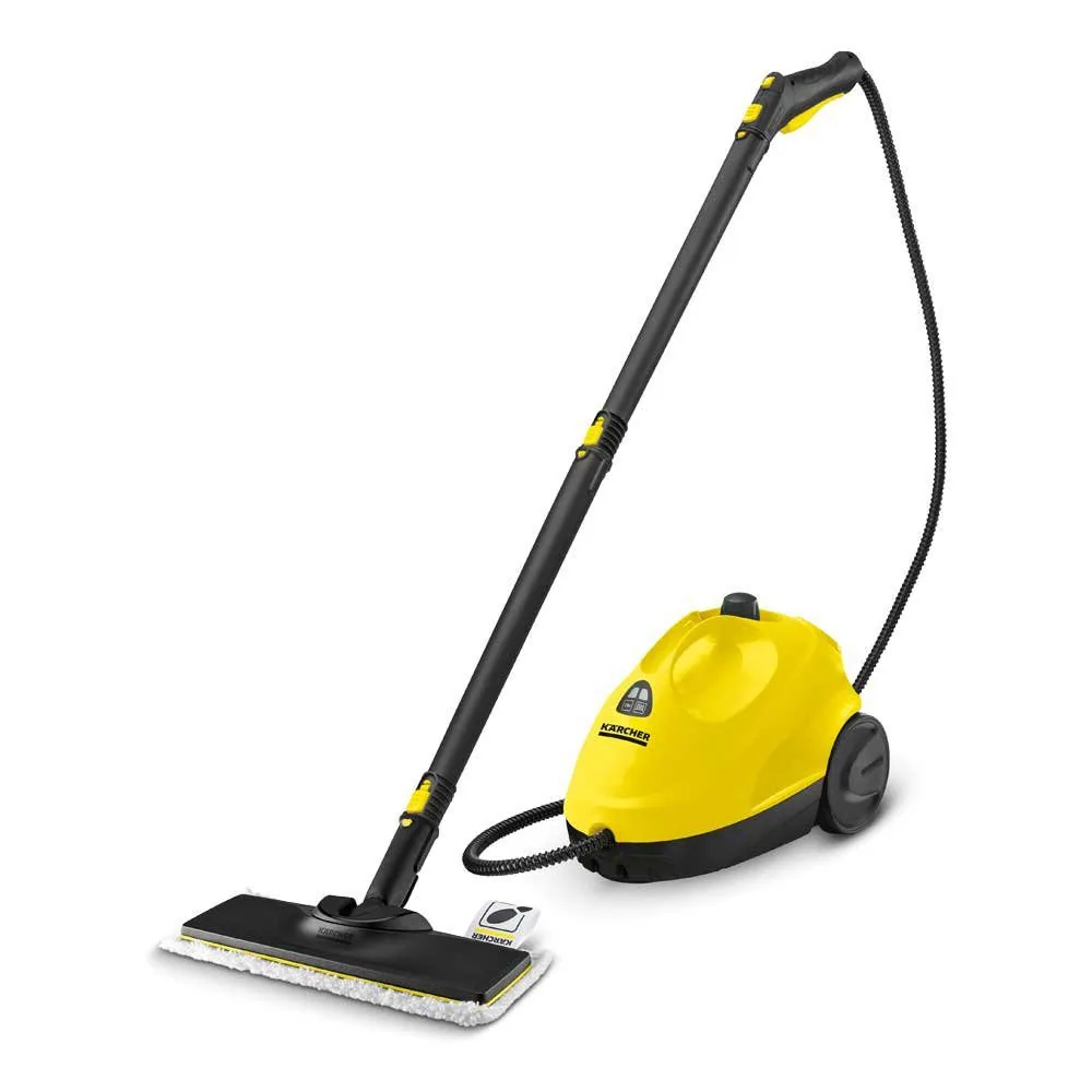 Зображення товару Пароочисник Karcher 1500вт.,3.2 бар,рез.для води 1л.,довжина шнура 4м.,час нагріва 6.5 хв.,регулювання подачи пару на ручці. SC 2 EasyFix 1.512-063.01