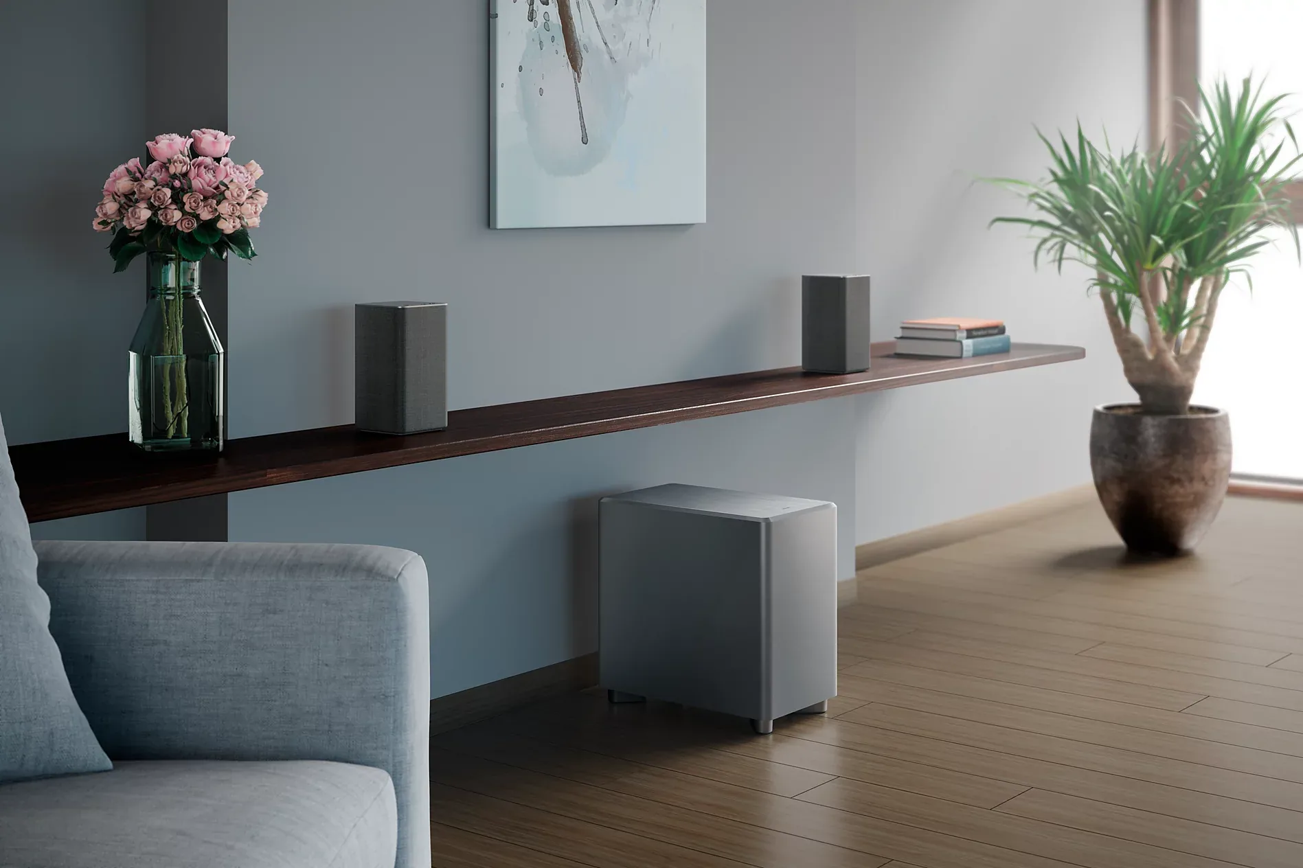 Зображення товару Бездротовий сабвуфер Philips TAW8506/10 3