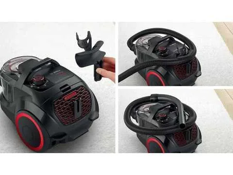 Зображення товару Пилосос Bosch 750вт.,колба 2л.,Hepa фільтр,турбощітка,рег.потужності. BGC21POW11