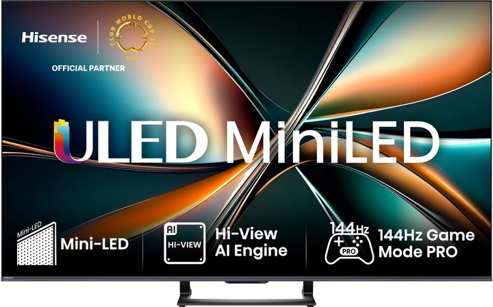 Зображення товару Телевізор Hisense діагональ 55" MiniLED 55U7Q4