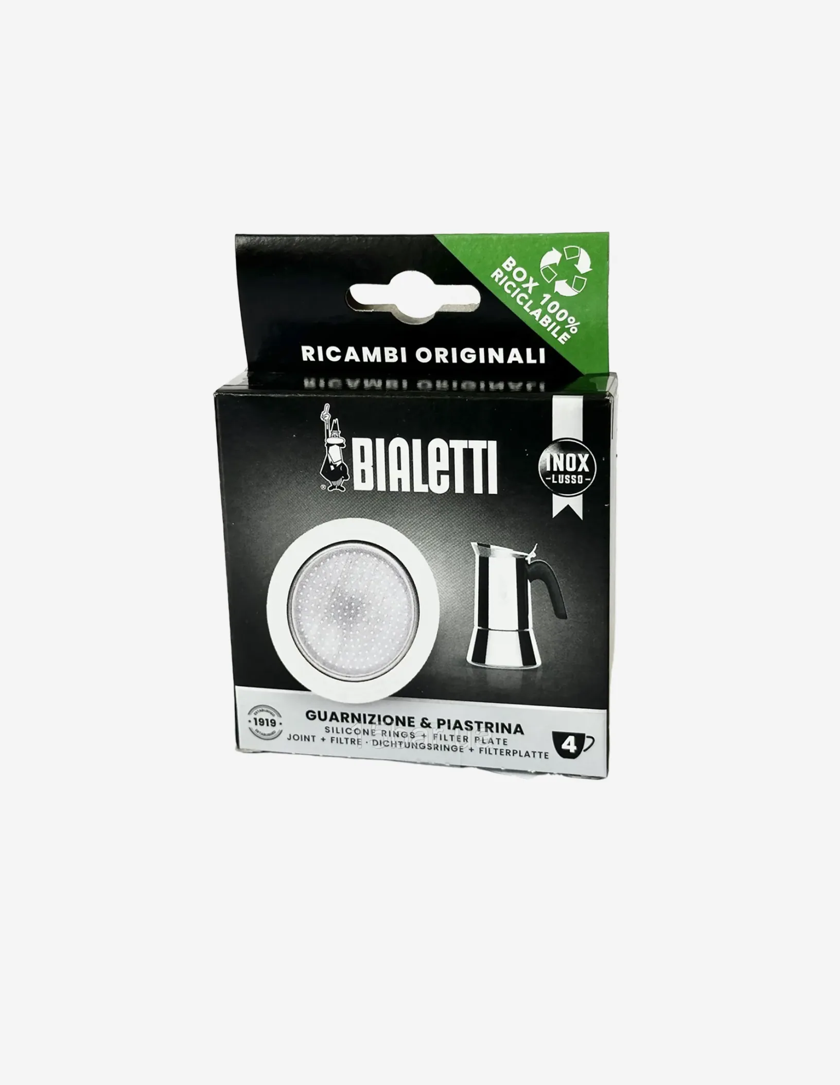 Зображення товару Набір Bialetti ущільнювач + сито 4 CUPS 08004111