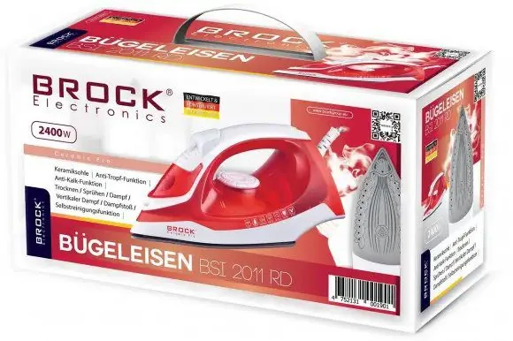 Зображення товару Праска Brock BSI 2011 RD1