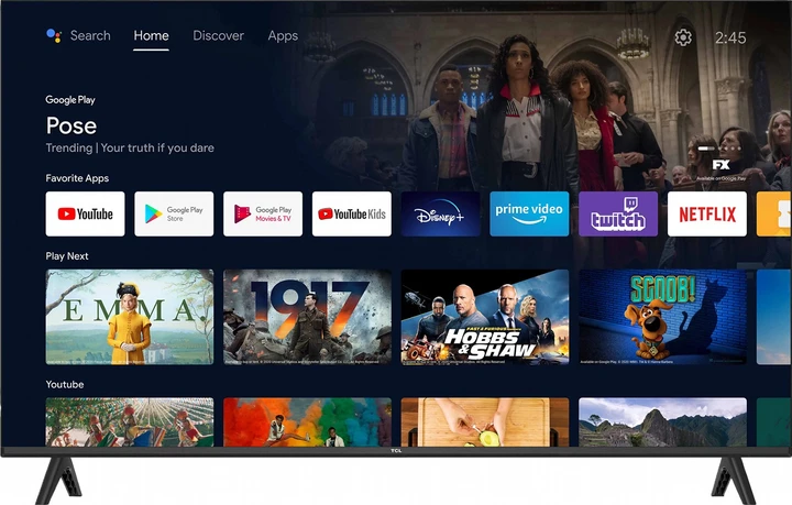 Зображення товару Телевізор Tcl діагональ 32" FHD 32S5400A1