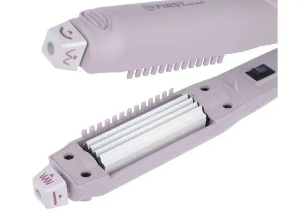 Зображення товару Випрямляч-гофре First 25Вт.,керам.макс.темп.150°С,насад.гофре. FA-5670-3-PI1