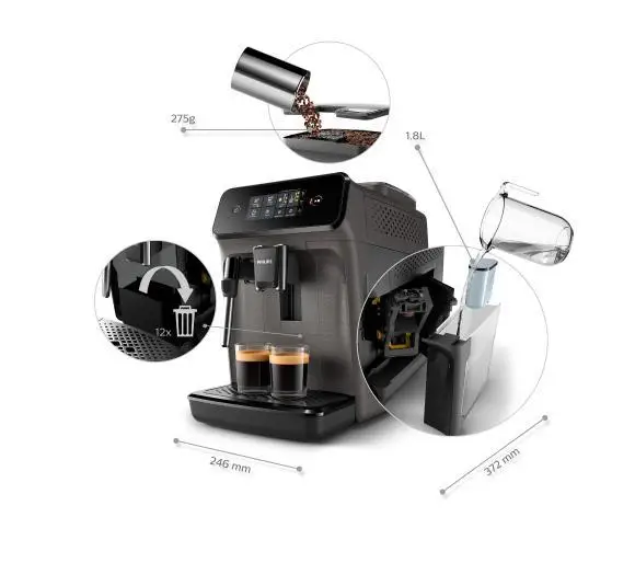 Зображення товару Кавомашина Philips Saeco EP1224/001