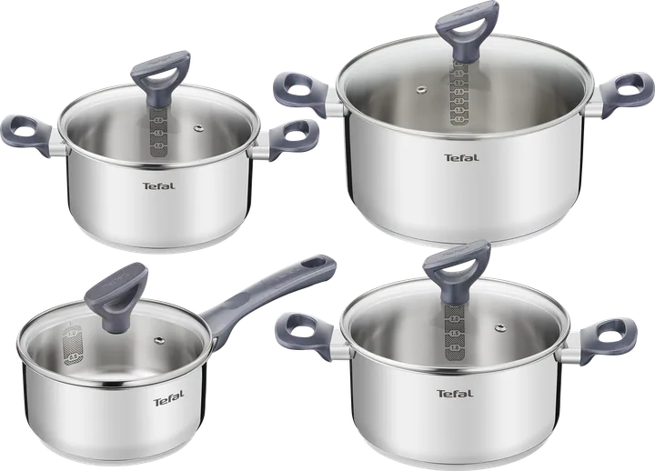 Набір посуду з 8 предметів Tefal Daily Cook G712S855