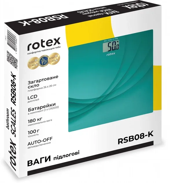 Зображення товару Ваги підлогові Rotex RSB08-K4