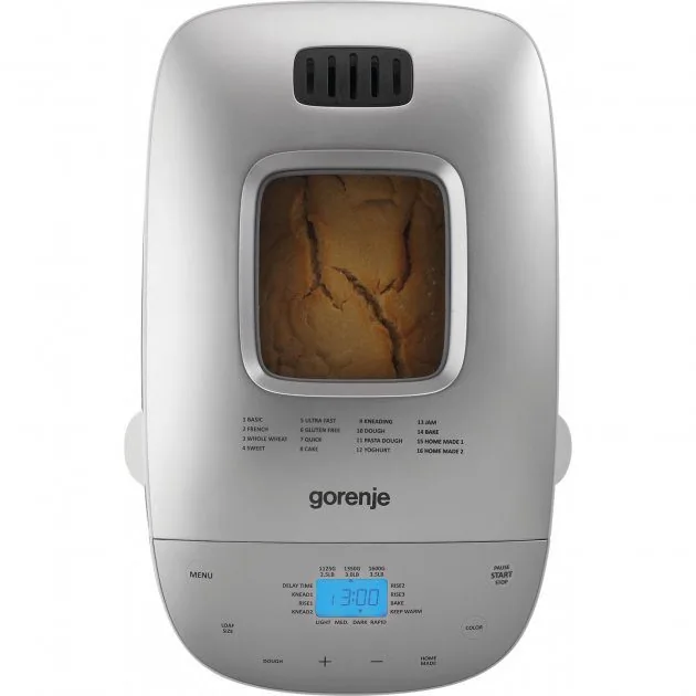 Зображення товару Хлібопіч Gorenje BM 1600 WG1