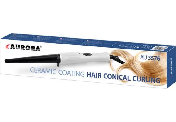 Зображення товару Плойка Aurora 30Вт.,насад.для завивки,індик.роботи. AU 35761