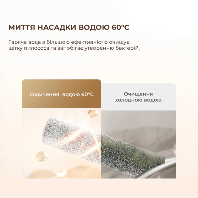 Зображення товару Пилосос вертикальний миючий Dreame H13 Pro Wet and Dry Vacuum3