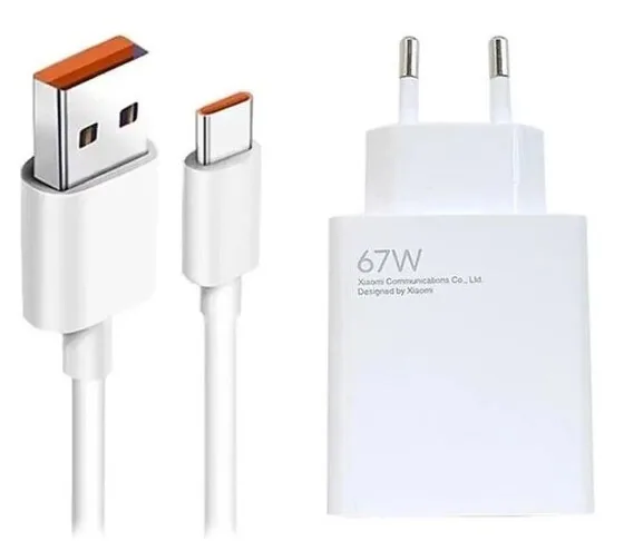 Зарядний пристрій Xiaomi 67W HyperCharge Combo BHR9465EU Зарядний пристрій Xiaomi 67W HyperCharge Combo BHR9465EU фото товару