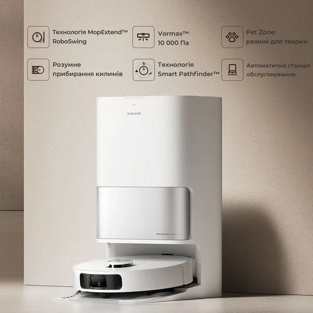 Зображення товару Пилосос-робот Dreame L10s Ultra Gen 2 RLL32SE-16
