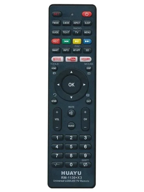 Пульт універсальний HUAYU RM-1130+X3