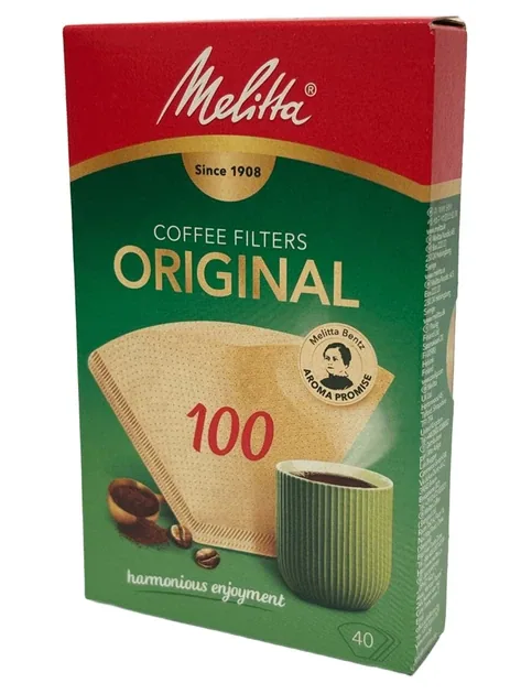 Фільтр для кавомашин Melitta FilterPaper 100/40 400650812603 Фільтр для кавомашин Melitta FilterPaper 100/40 400650812603 фото товару