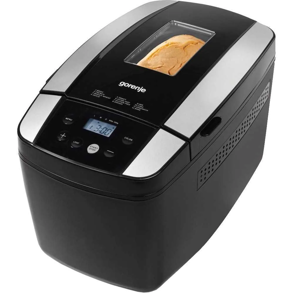 Хлібопіч Gorenje BM 1210 BK Хлібопіч Gorenje BM 1210 BK фото товару