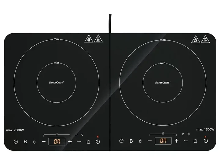 Зображення товару Електроплита індукційна 2-х камф. Silver Crest SDI 3500 D41