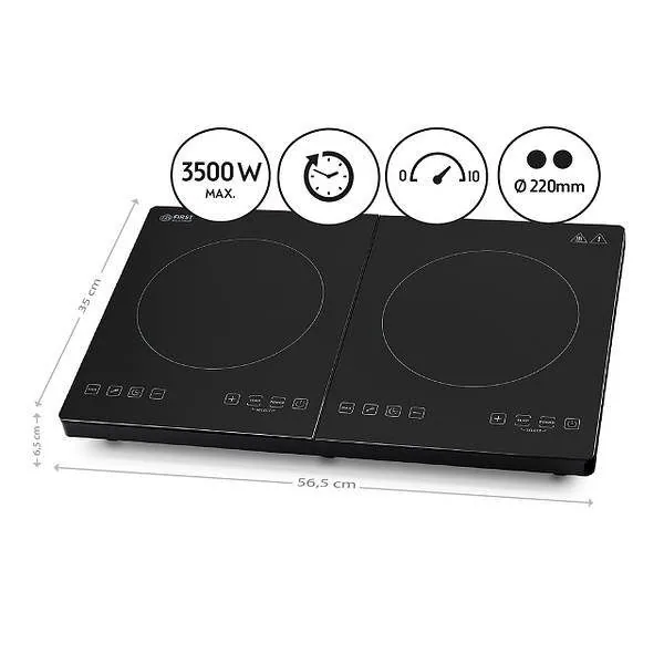 Зображення товару Електроплита індукційна 2-х камф. First FA-5095-41