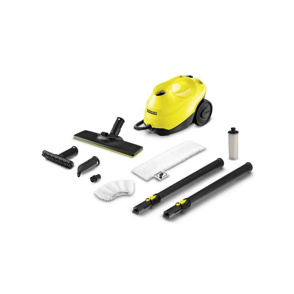 Зображення товару Пароочисник Karcher 1900вт.,3.5 бар.,рез.для води 1000мл.,відключення без води,темп.пари 140,час нагріву 30 сек. SC 3 EasyFix 1.513-124.01