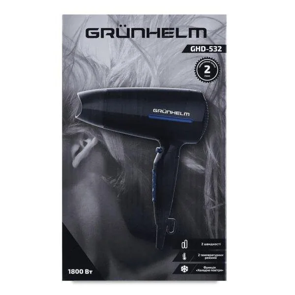 Зображення товару Фен Grunhelm GHD-5321