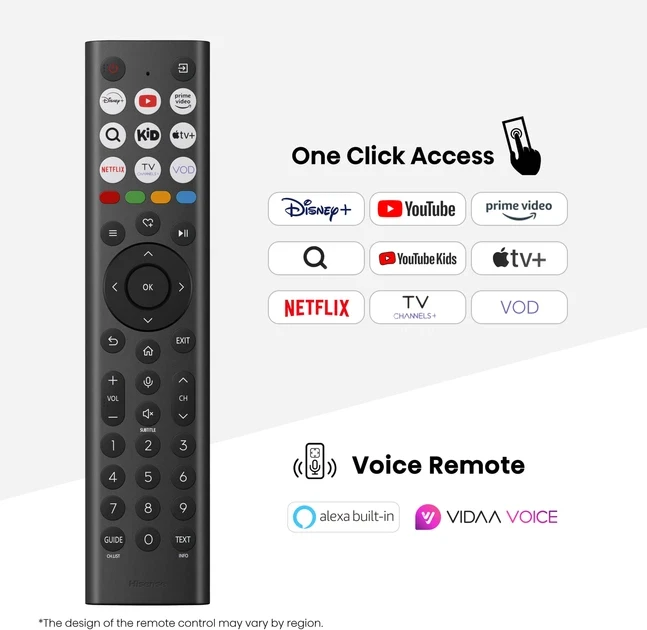 Зображення товару Телевізор Hisense діагональ 55" UHD 55A6Q3