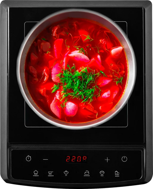 Зображення товару Електроплита індукційна 1-х камф. Liberton LIC-37002