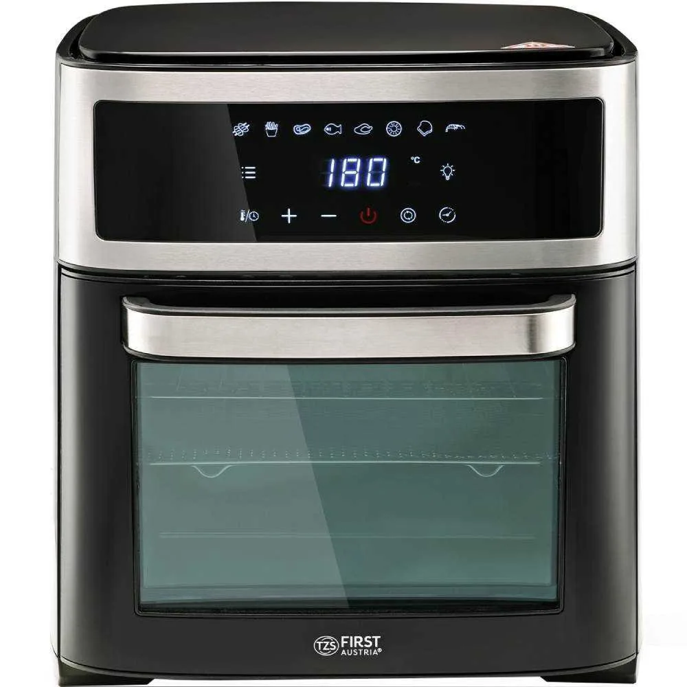 Зображення товару Аерофритюрниця First 1700вт.13л,темп.45-200°C.,функції:аерофрітюр,духовка,дегідратор,таймер 12год.,підсвітка, FA-5053-54