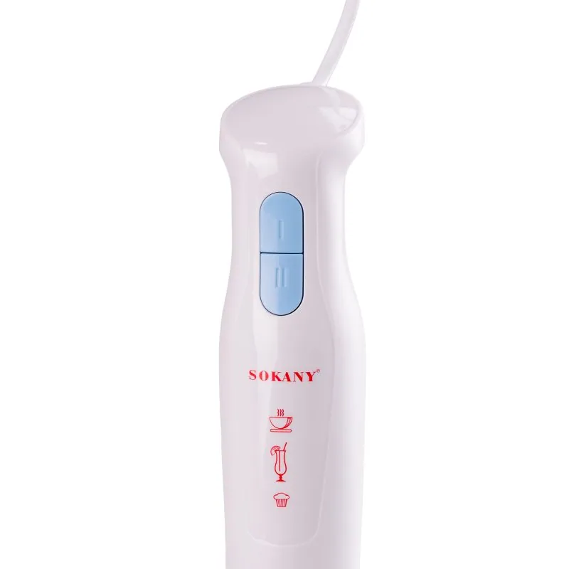 Зображення товару Блендер Sokany занурювальний ручний 3 в 1 полегшений 1000 Вт 2 режими швидкості SK-778-32