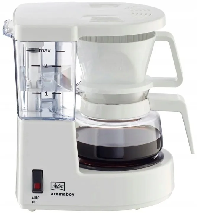 Кавоварка крапельна Melitta Aromaboy white 1015-01 Кавоварка крапельна Melitta Aromaboy white 1015-01 фото товару