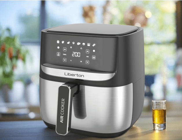 Зображення товару Аерофритюрниця Liberton 1700вт.,6л.,керування сенсорне,8автом.прогр., темп.80-200°C LAF-32021