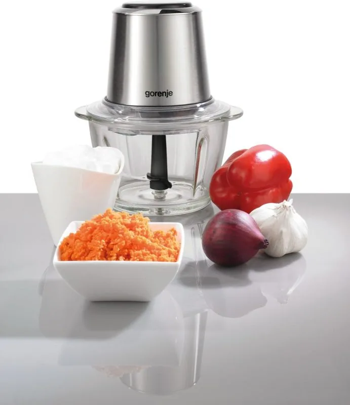 Зображення товару Подрібнювач Gorenje 450вт.,чаша скло 1,25л. S 450 XE1