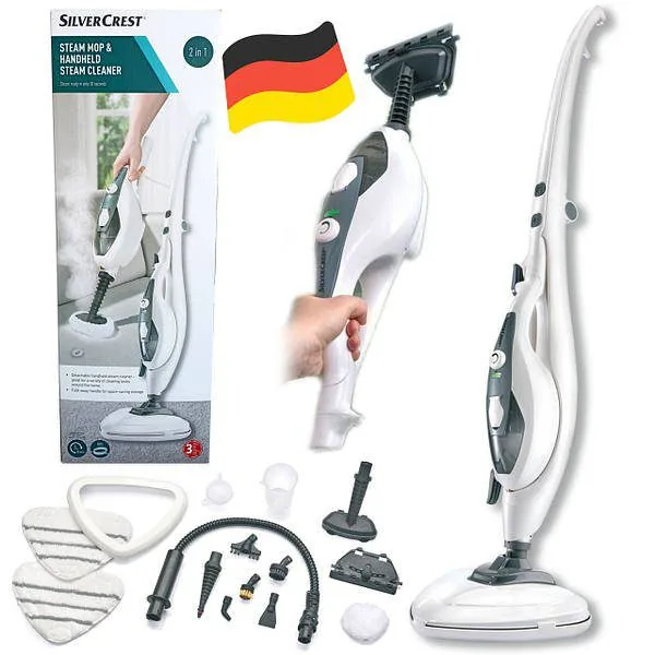 Пилосос-Пароочисник Silver crest 1630вт.,рез.для води 500мл.,шнур 8м.,підходить для дел.поверх. SDM 1500 D3 Пилосос-Пароочисник Silver crest 1630вт.,рез.для води 500мл.,шнур 8м.,підходить для дел.поверх. SDM 1500 D3 фото товару