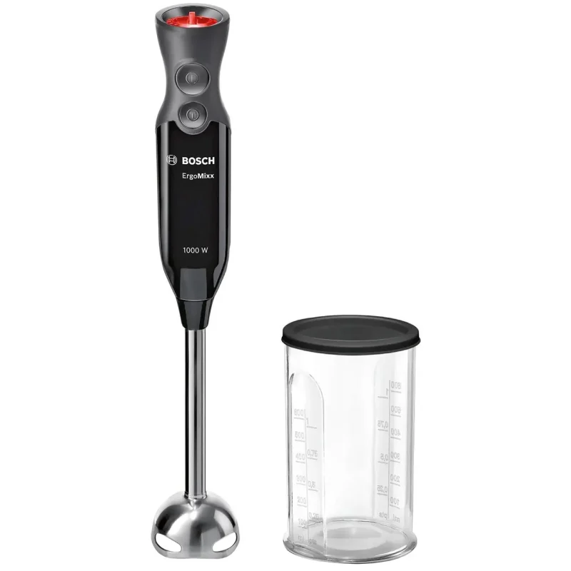 Блендер Bosch 1000вт.,ніжка нерж.,стакан 600мл.,турборежим,12 реж.швидкості. MS6CB6110 Блендер Bosch 1000вт.,ніжка нерж.,стакан 600мл.,турборежим,12 реж.швидкості. MS6CB6110 фото товару