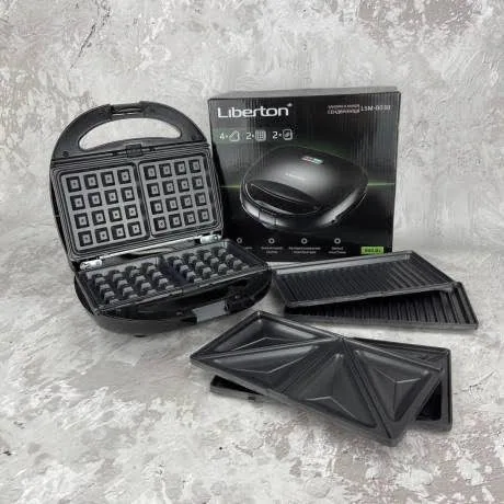 Зображення товару Сендвічниця-мультимейкер Liberton LSM-80301