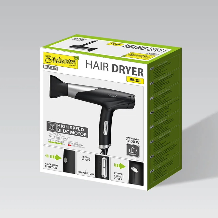 Зображення товару Фен Maestro MR-2311