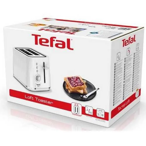 Зображення товару Тостер Tefal 850вт.,2 відд.,7 реж.обсм.,розморожування,підігрів,LED індик.,знімний піддон для крихт. TT7611382