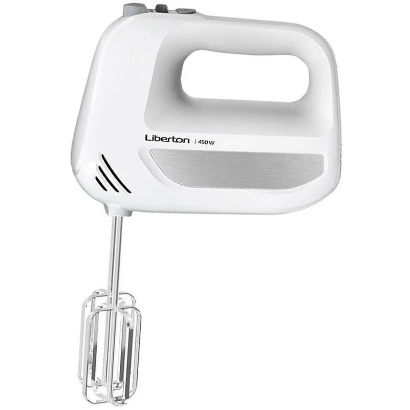 Міксер Liberton 450вт.,2 вінчик.,2 гачки для тіста.,6 реж.швид. LHM-2802 Міксер Liberton 450вт.,2 вінчик.,2 гачки для тіста.,6 реж.швид. LHM-2802 фото товару