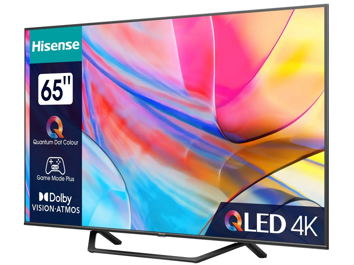 Телевізор Hisense smart Qled діагональ 65", QLED(3840x2160),опер.сист.VIDAA,динаміки 2х10вт. 65A7KQ Телевізор Hisense smart Qled діагональ 65", QLED(3840x2160),опер.сист.VIDAA,динаміки 2х10вт. 65A7KQ фото товару