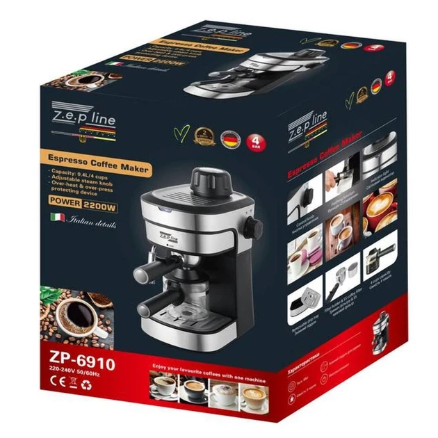 Зображення товару Кавоварка еспресо Zepline ZP-69102